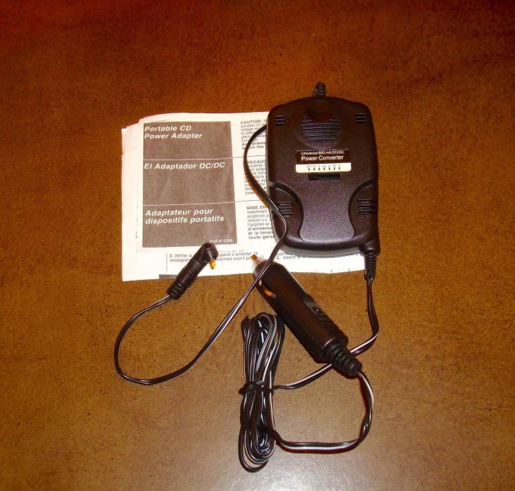 Universal 800mA DC/DC Car Charger Power Converter 7 tips
