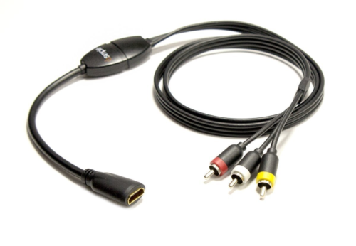 iSimple ISHD01 MediaLinx HDMI To Composite Video/Audio Adapter Cable Black