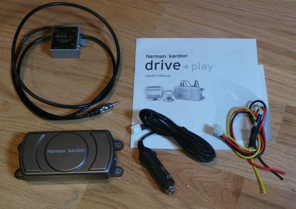 Harmon Kardon Drive and Play DP 1US Apple iPod Dock FM radio transmitter power +