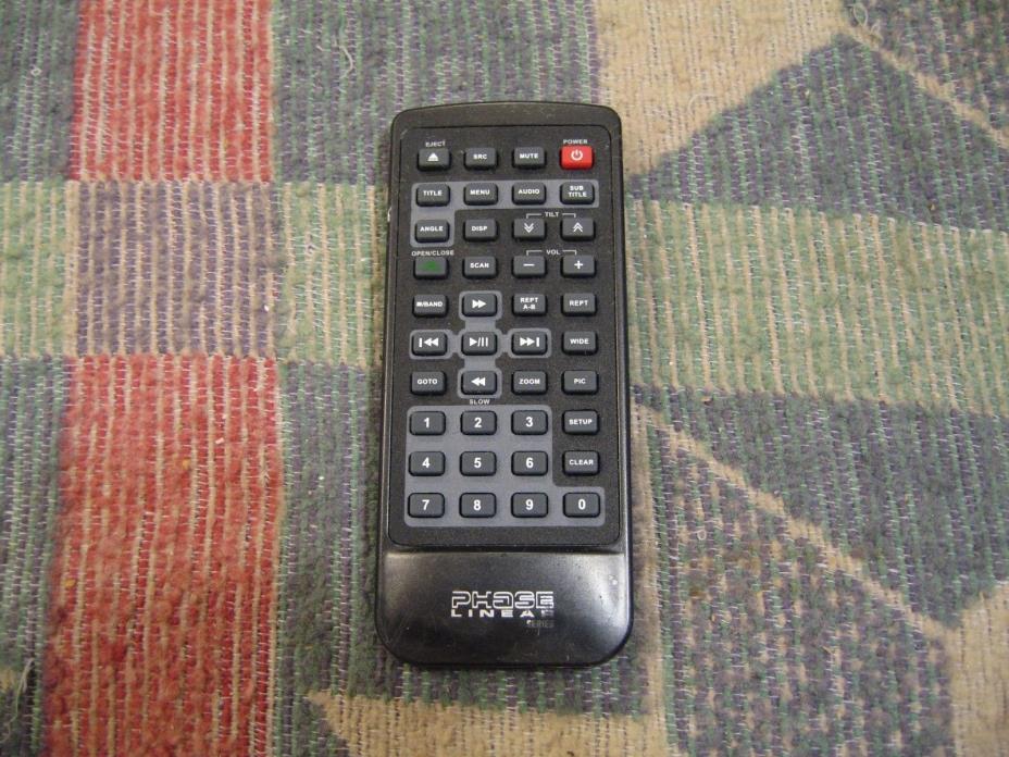Phase Linear Car Audio/Video Remote Control for: Jensen In-dash Screen w/battery