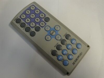 RCNN224 1364725, D9000 Audiovox Portable DVD Remote Control