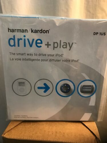 New Harmon Kardon Drive and Play DP 1US Apple iPod Dock FM radio transmitter