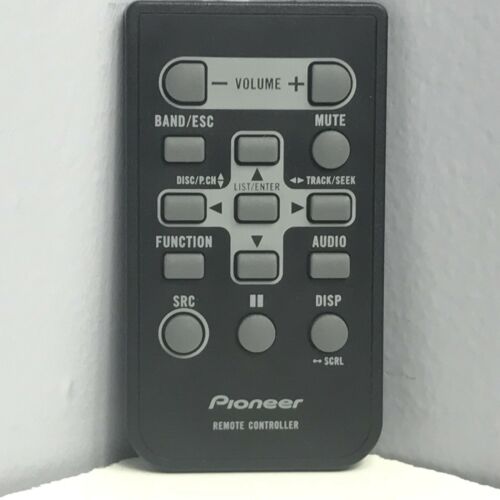 Genuine Pioneer Remote QXE1047 Nearly New Black Wireless Radio Stereo w Battery