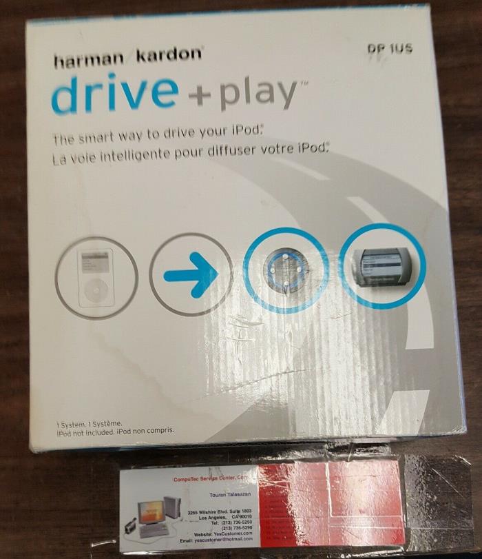 Harman Kardon DP 1US Drive and Play  In-Vehicle Interface and Controller