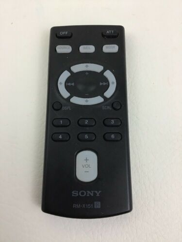 Sony Genuine Stereo CD Remote Control Replacement Model RM-X151 Original Factory