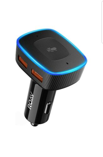 Roav Viva by Anker, Alexa-Enabled 2-Port USB Car Charger in-Car Navigation
