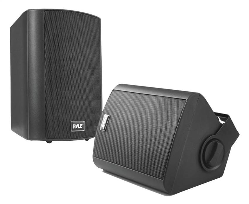 5.25 in. Wall-Mount Bluetooth Speaker System in Black [ID 3475670]