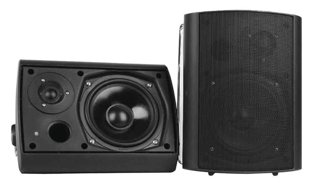 6.5 in. Wall-Mount Bluetooth Speaker System in Black [ID 3475674]