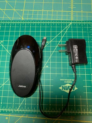 Jabra SP 700 Bluetooth Speaker & Radio FM Transmitter Includes Charger And Clip