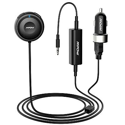 Mpow MBR2 Bluetooth Car Kits for Hands-Free Calling, Bluetooth Receiver/Bluet...