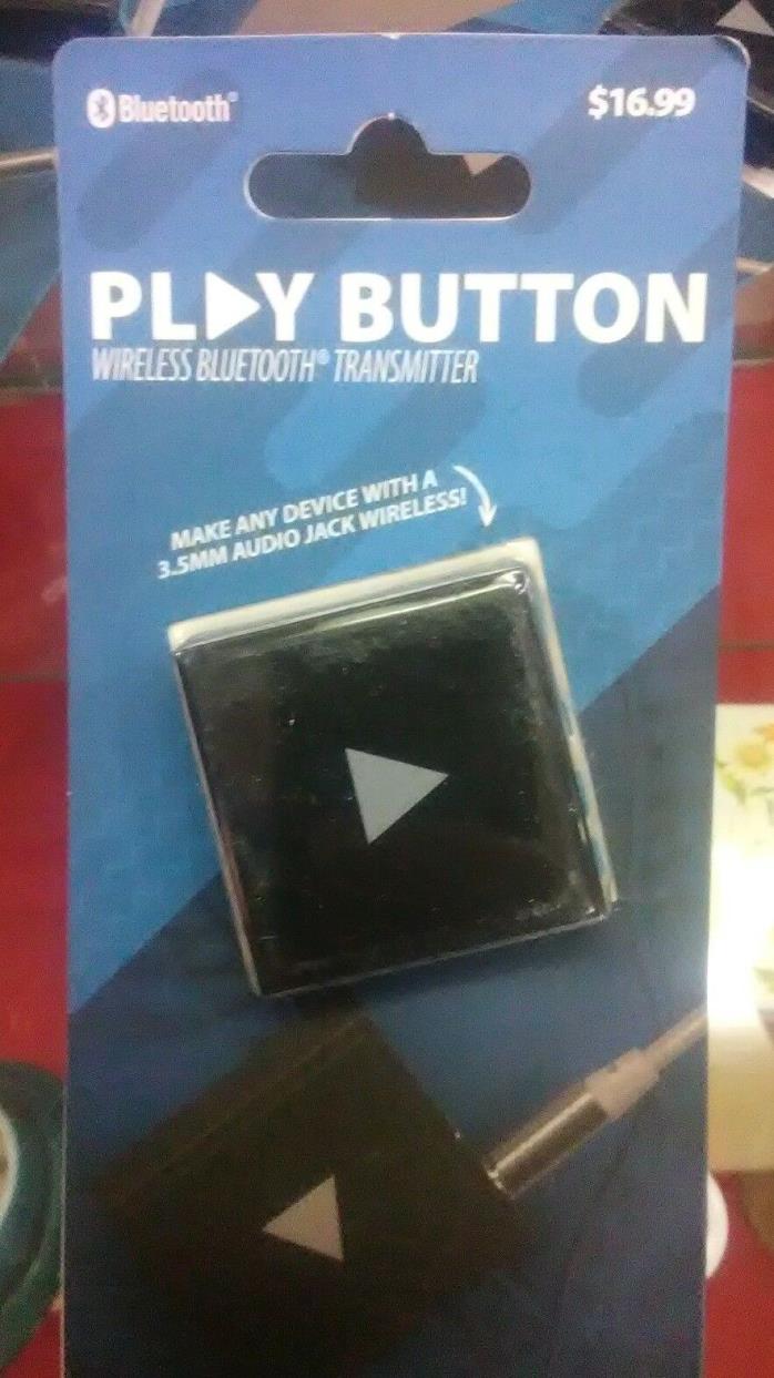 Solaray Wireless Bluetooth Audio Transmitter w/ Play Button