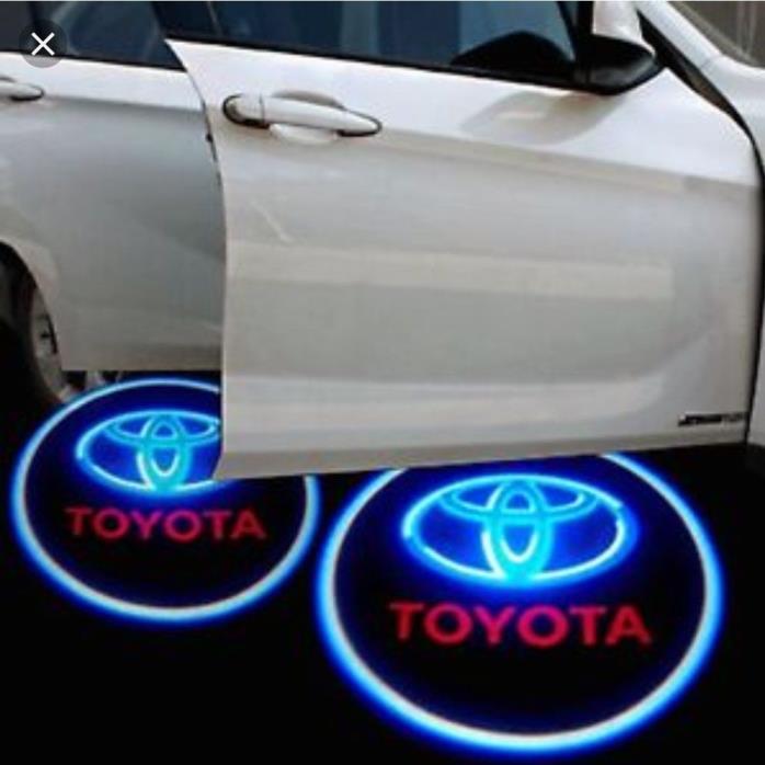 Toyota Emblem Light LED Door Step Welcome Courtesy Projector Laser 2pcs