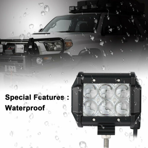 Universal 5D Spot/Flood Light Beam Off Road LED Work Light Bar Car Dome Light