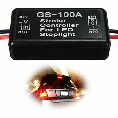 IJDMTOY Lighting (1) 12V GS-100A LED Brake Stop Strobe Flash Module Controller