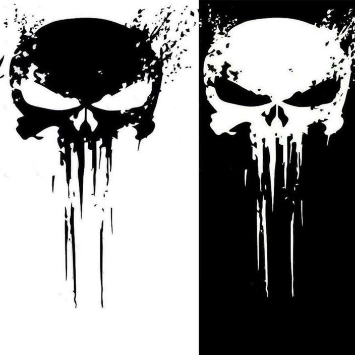 Skull Blood Drip Car Stickers Vinyl Decal Stickers Car Styling 9G67