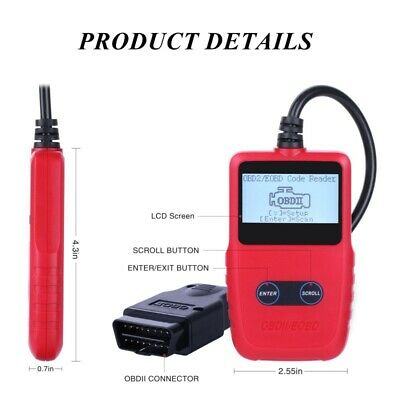 VC309 Scanner Diagnostic Code Reader MS309 OBD2 OBDII Car Diagnostic Tool Useful