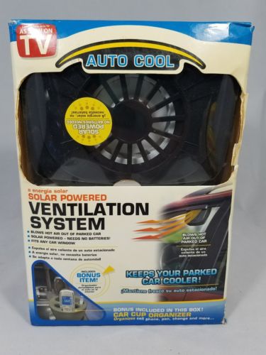 Auto Cool Solar Powered Ventilation System as seen on tv