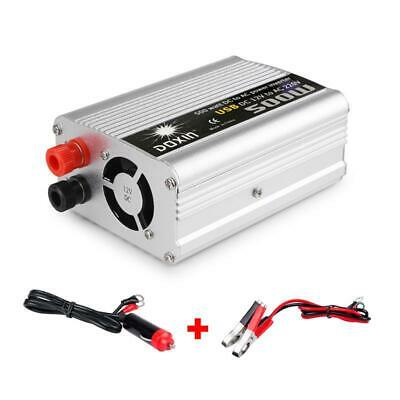 Onever 500W Car Inverter 12v 220v 50Hz Auto Inverter 12 220 Cigarette Lighter Pl