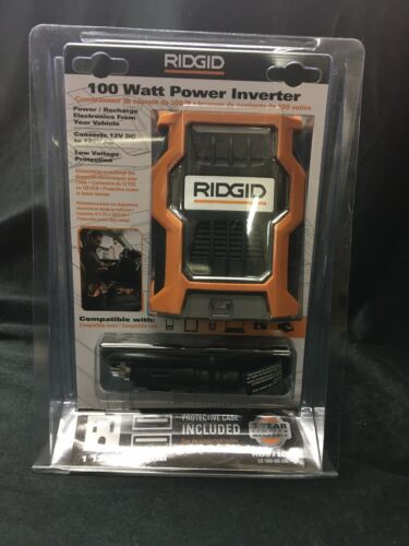 Ridgid RD97100 100 Watt Power Inverter 2 USB 120V NEW IN PACKAGE!