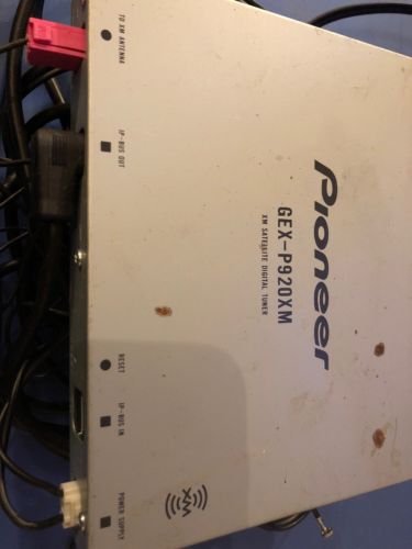 Pioneer Gex-p920xm Satellite Tuner