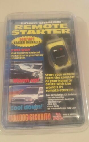 Bulldog Security Long Range Remote Starter, Model # RS82I , SEALED NEVER OPENED