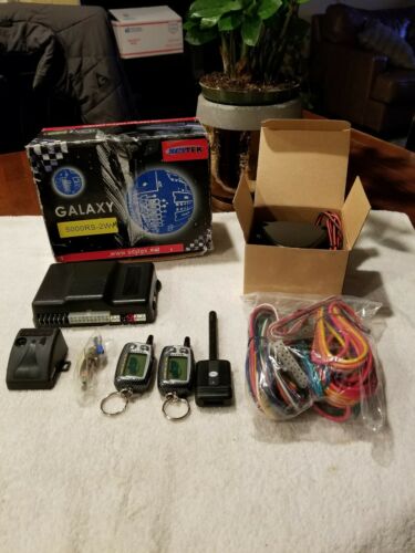 Scytek Galaxy 5000RS-2W 2 Way LCD Car Alarm / Remote Start w/ (2) 2-Way Remotes