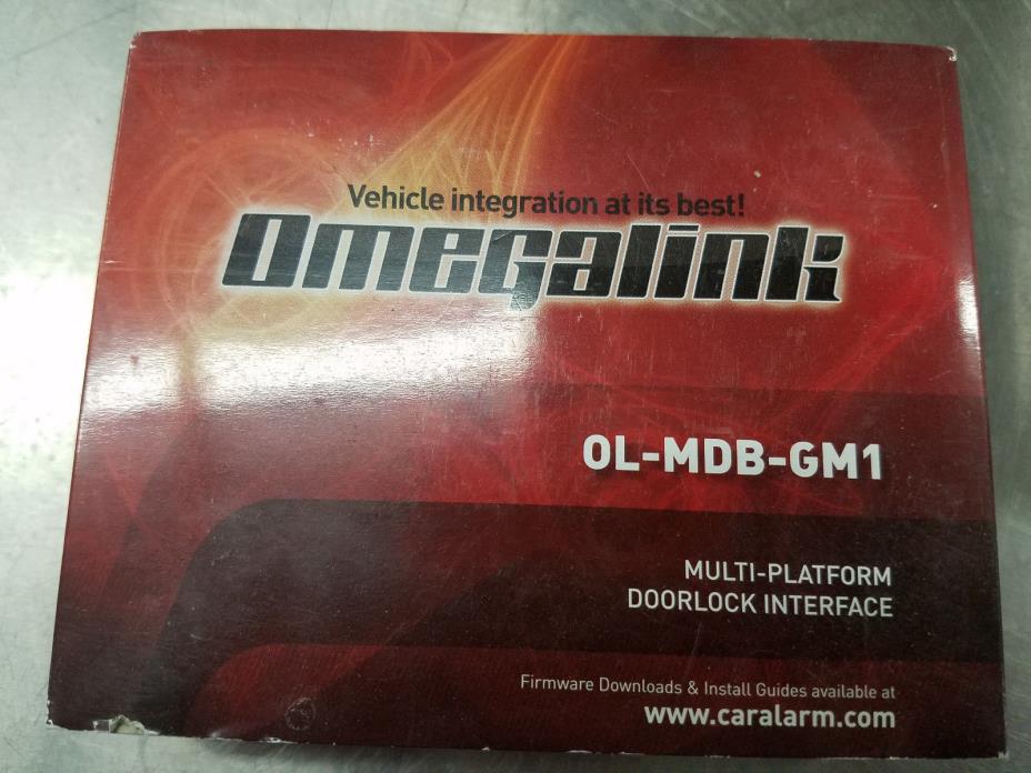 OMEGA OL-MDB-GM1 DOOR LOCK AND IMMOBILIZER BYPASS FOR REMOTE START