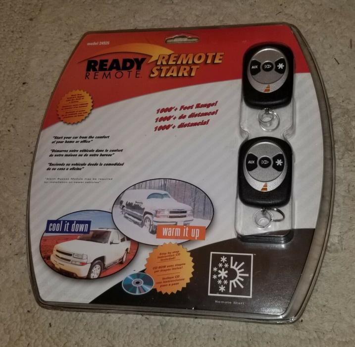 Ready Remote Car Starter Model 24926 Keyless Remote