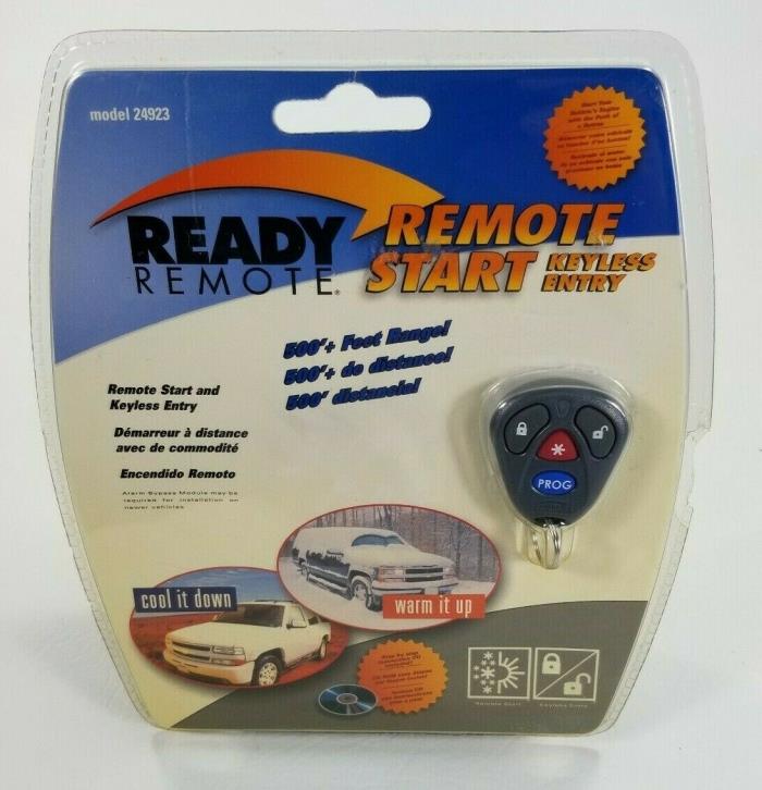 Ready Remote Keyless Entry Start Model 24923 Warm Up Cool Down Sealed