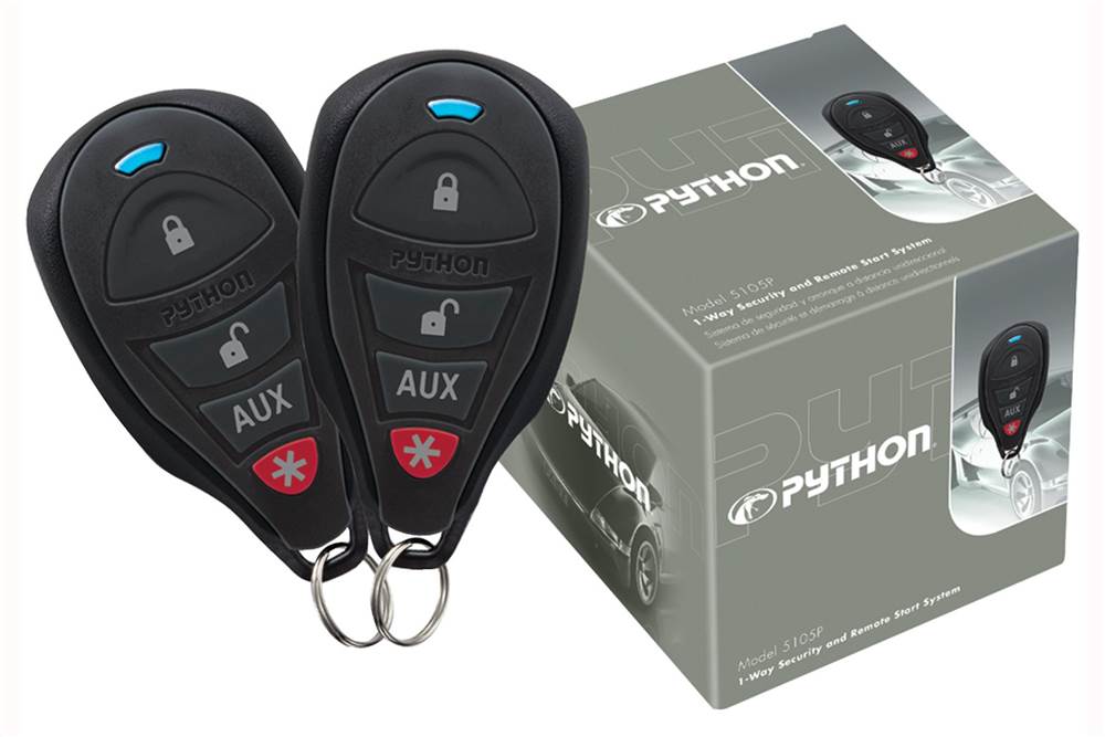 1-Way Security and Remote Start System in Black [ID 3475421]