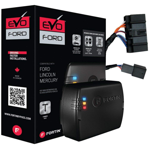 Fortin EVO-FORT1 Stand-Alone Add-On Remote Start Car Starter System For Ford IKT