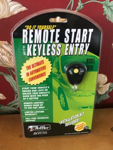 Remote Start With Keyless Entry Rattler Model 369D Car Starter