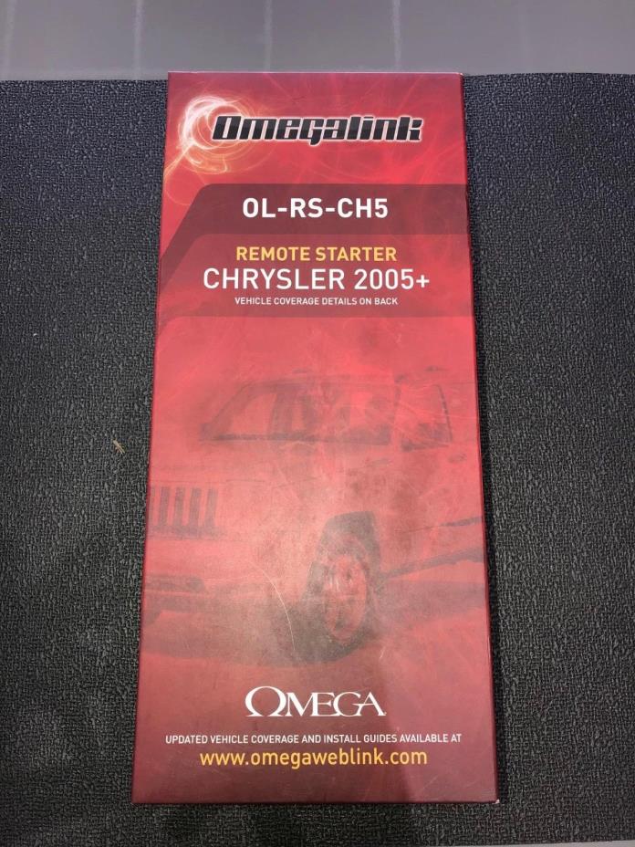 OMEGA OL-RS-CH5 Remote Starter for select 2005+ Chrysler