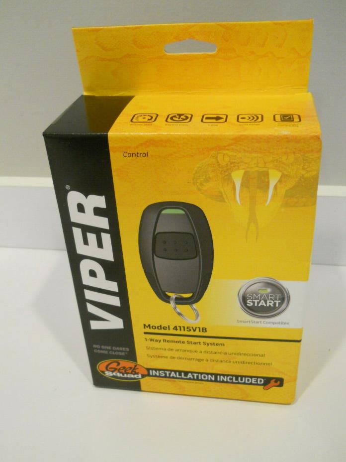 Viper Model 4115V1B 1-Way Remote Start System Car Remote Start / New Sealed
