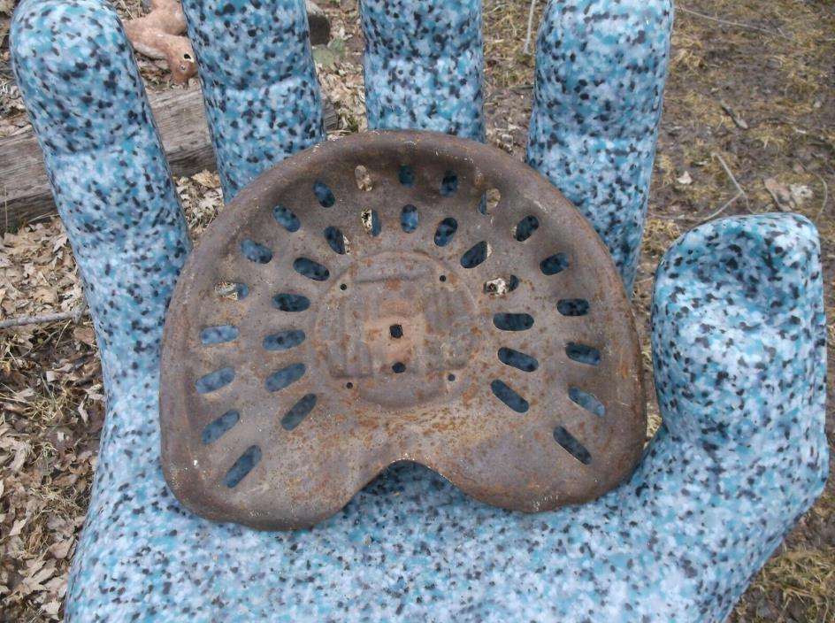 Unique Vintage Metal Tractor Seat Old Antique Farm Equipment 17