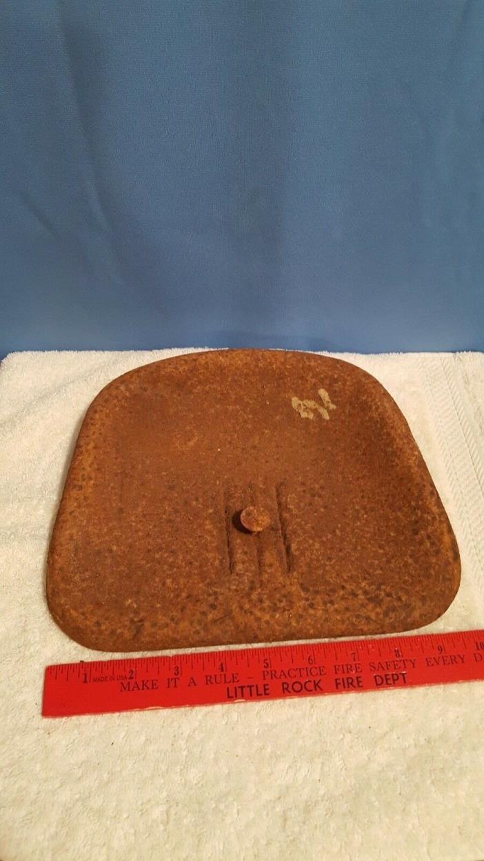 vintage metal toy tractor seat for peddle tractor