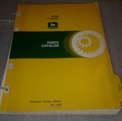 John Deere 4630 parts catalog PC1296