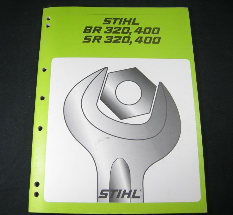 Stihl BR320 BR400 SR320 SR400 Sprayer Shop Service Repair Manual Mist Blower