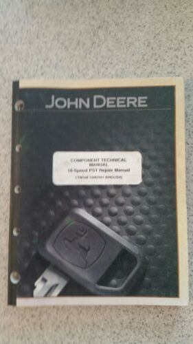 John Deere Component Technical Manual 18-speed Pst Repair Manual