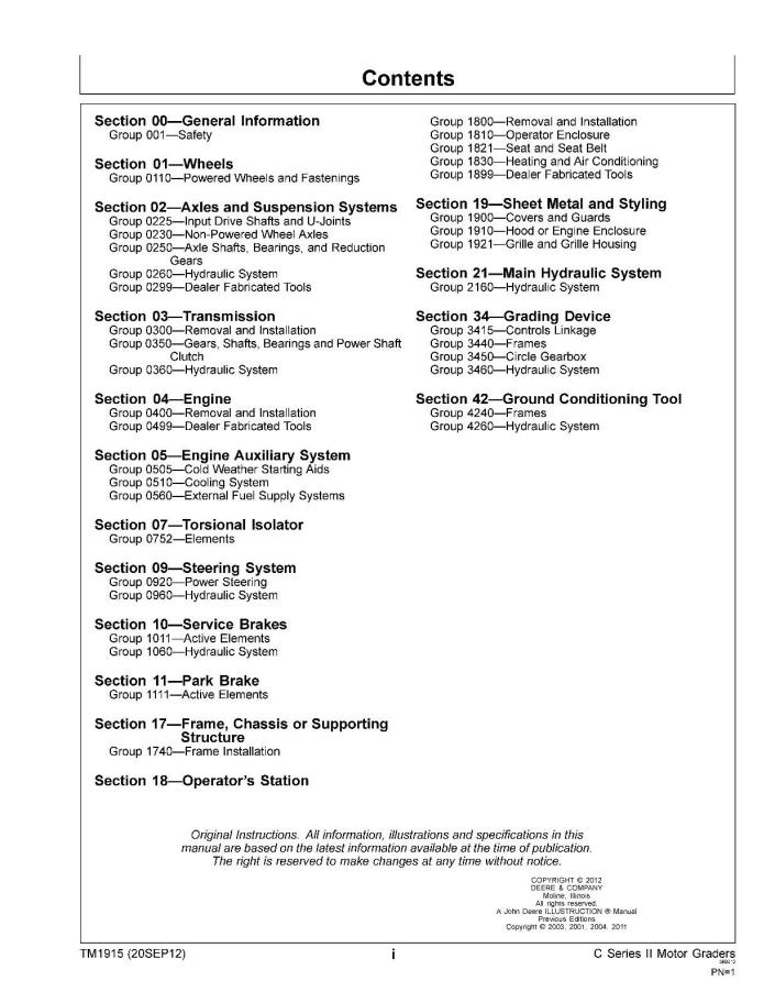 John Deere Technical Manual e