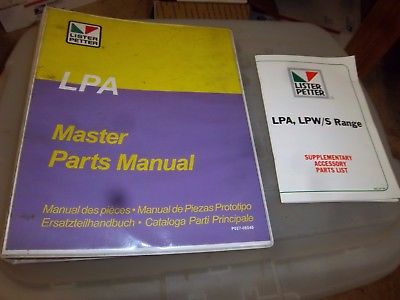 Lister-Petter ENGINE~LPA2~LPA3  Master Part Manual-LISTER PETTER LPA ENGINE PART