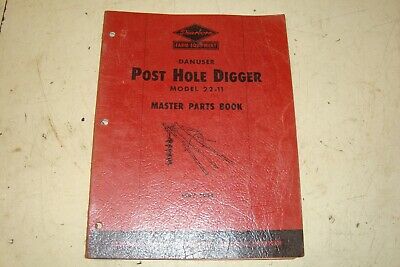 Dearborn Post Hole Digger Master Parts Book