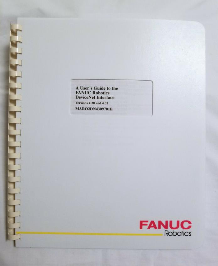 FANUC DeviceNet Interface User Guide 4.30 4.31 ( RJ2 )