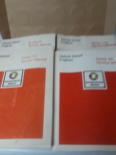 Detroit Diesel 53, 71, 92, 110 Service Manual Collection