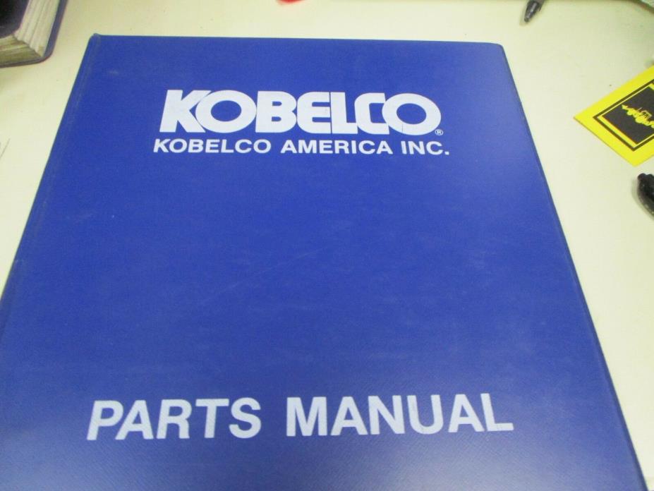 Kobelco SK025 Excavator Parts Manual