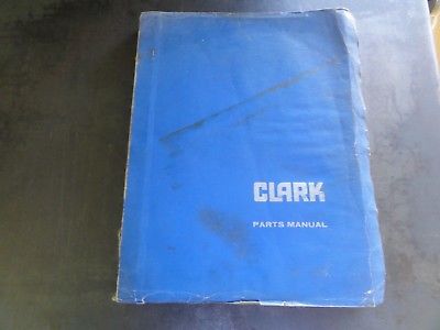 Clark Clarklift Model CY 180s Forklift Maintenance Manual and Parts Book Manual