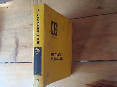 Caterpillar 980 Wheel Loader 89P Service Manual