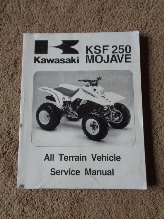 KAWASAKI KSF 250 MOJAVE ATV UTILITY VEHICLE SERVICE REPAIR MANUAL 1986-97