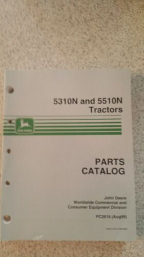 John Deere Parts Catalog 5310n And 5510n Tractors