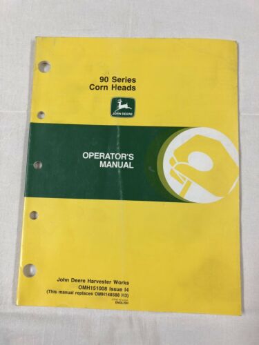 John Deere 40 Series Corn Heads Owners Manual